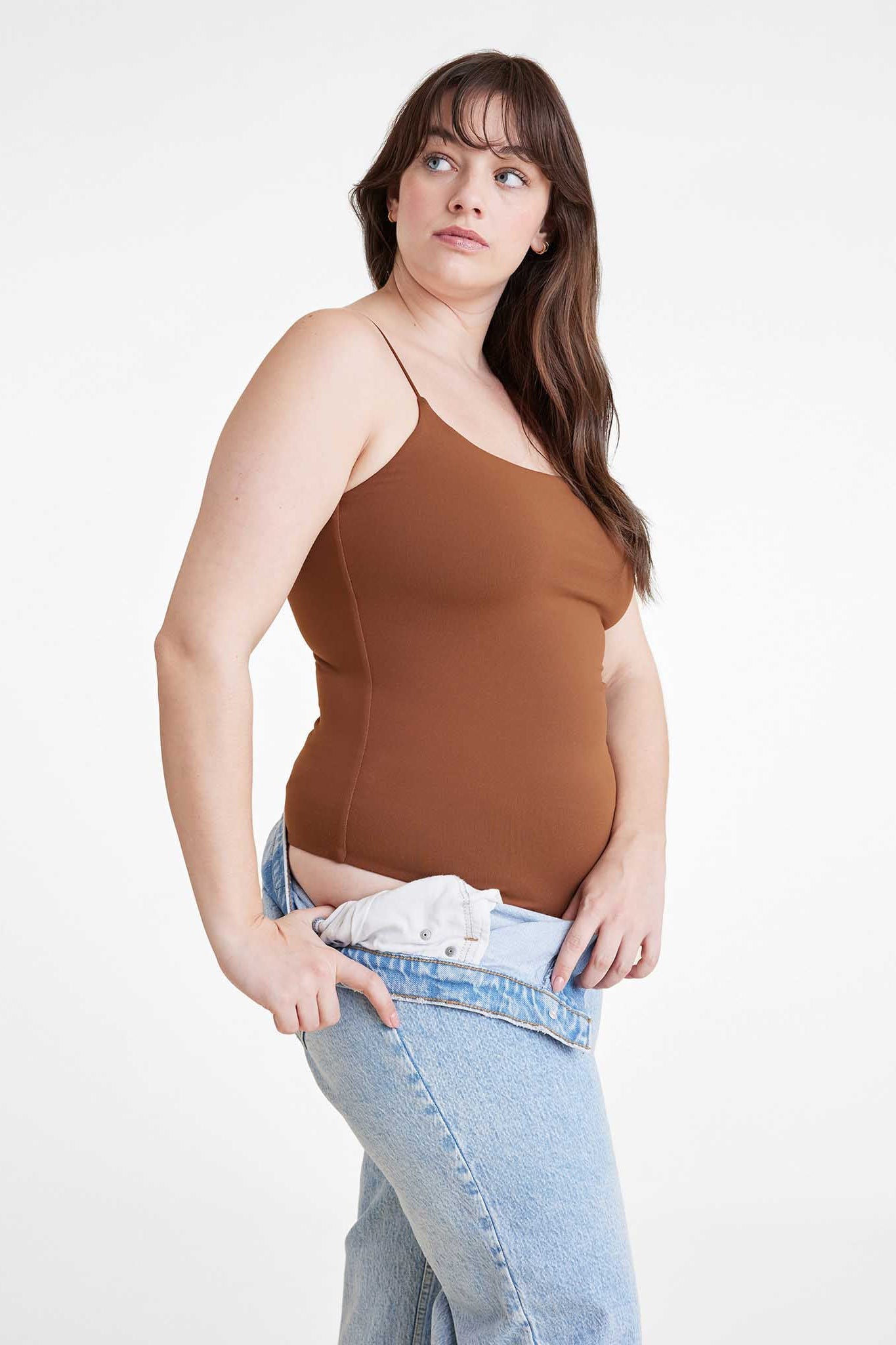 Cami Bodysuit | Chocolate