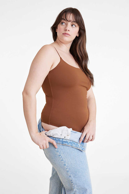 Cami Bodysuit | Chocolate
