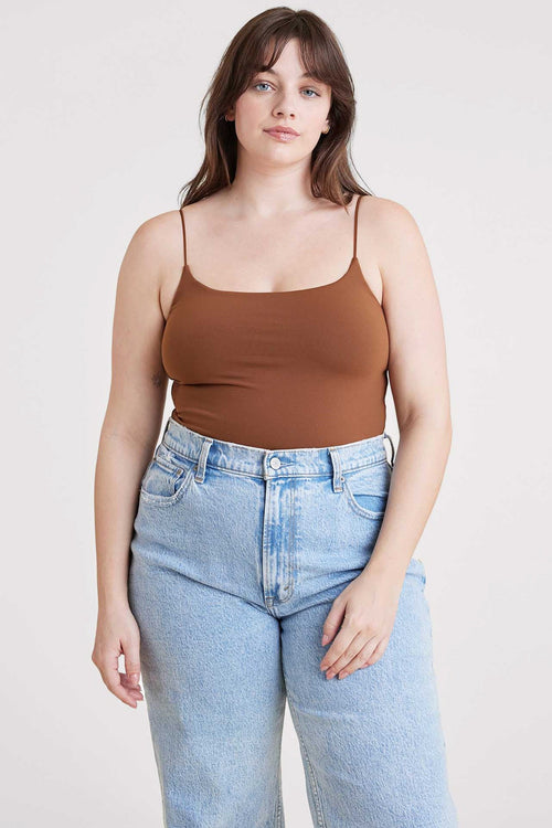 Cami Bodysuit | Chocolate