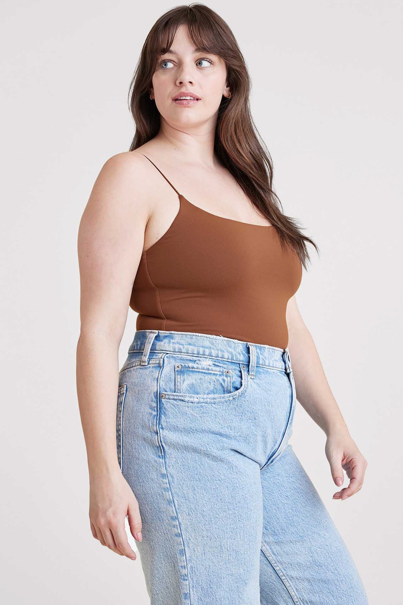 Cami Bodysuit | Chocolate