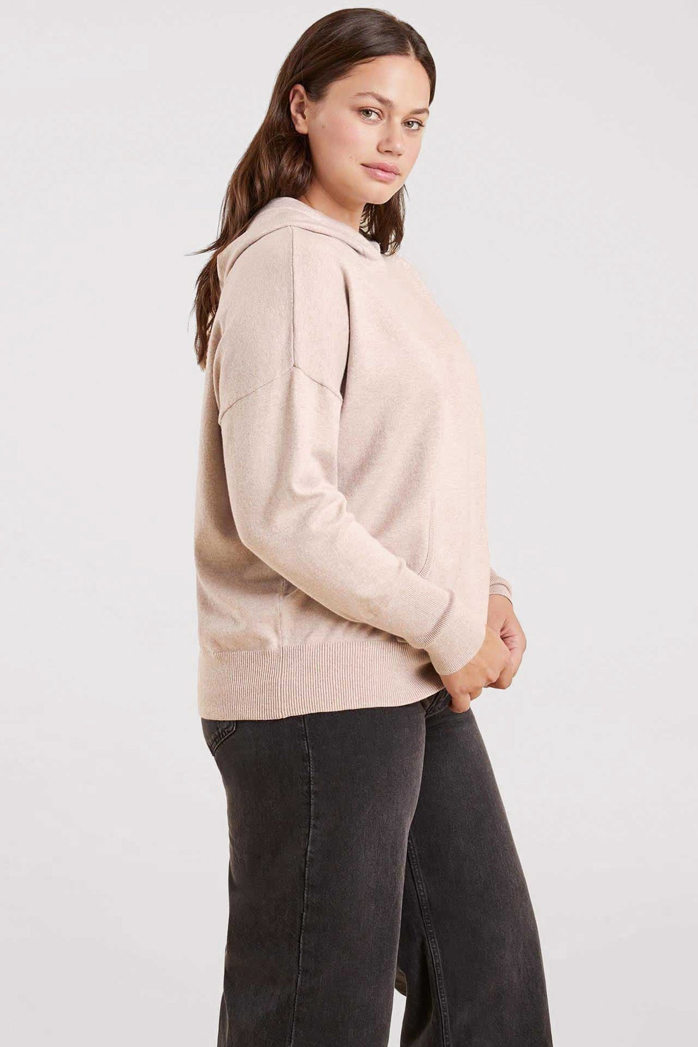 Luxe Knit Hoodie | Doe