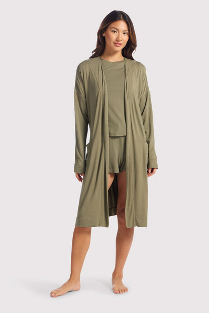 Lounge Robe | Olive