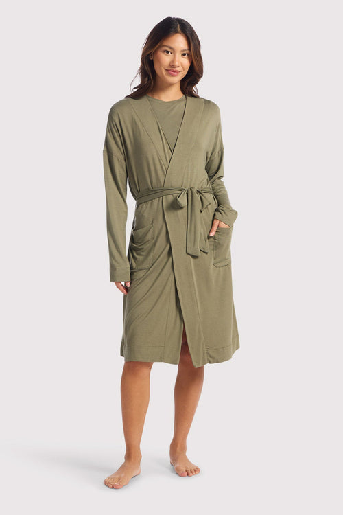 Lounge Robe | Olive