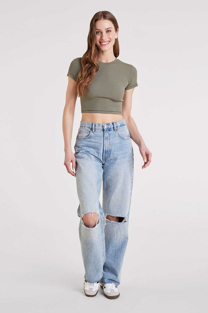Baby Tee | Olive