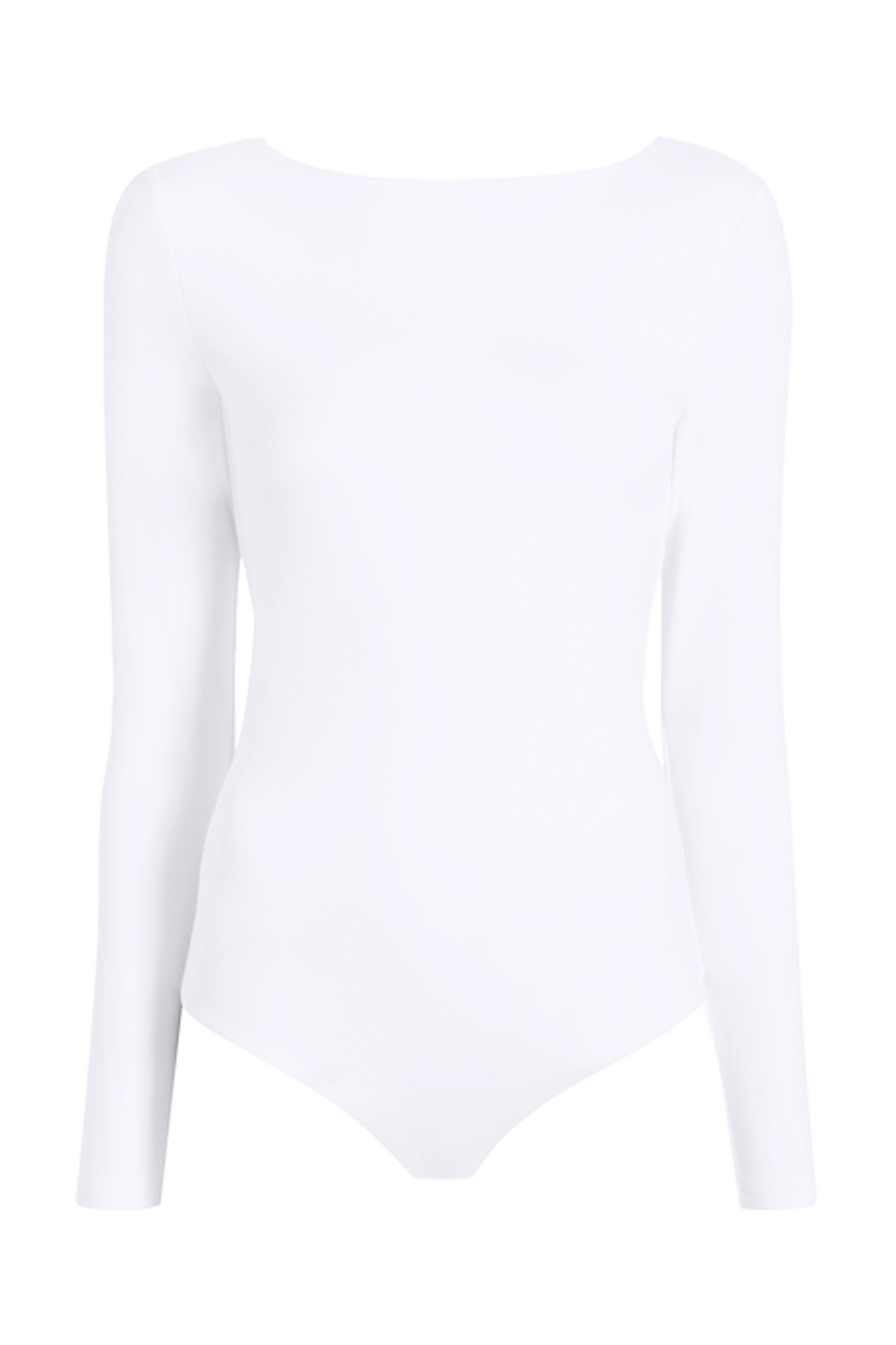 Open Back Bodysuit | White