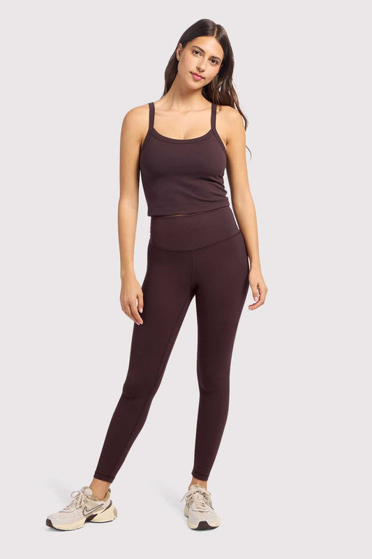 High-Waist Elevate Legging | Eggplant