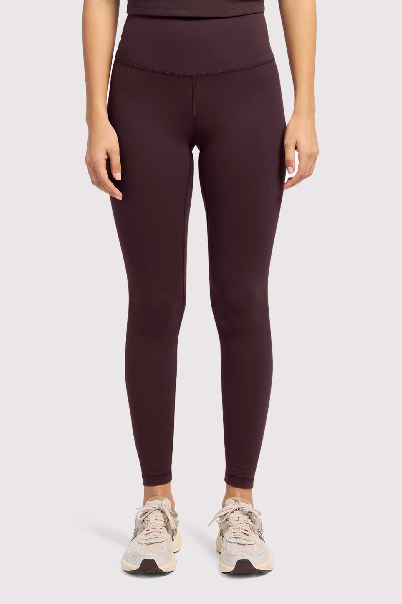 High-Waist Elevate Legging | Eggplant