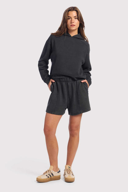 Vintage Fleece Seamed Short