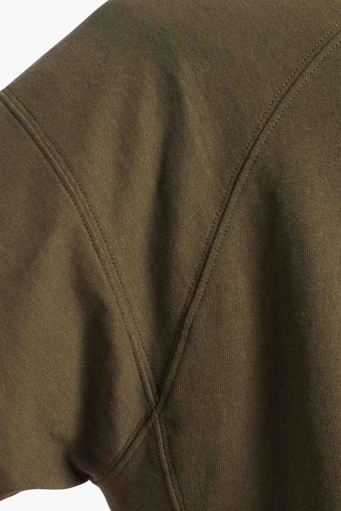 Steady Seamed Tee | Darkest Olive