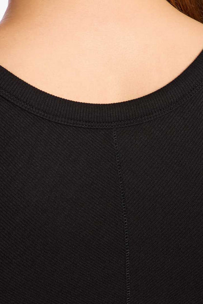 Slinky Rib Racer Tank | Black