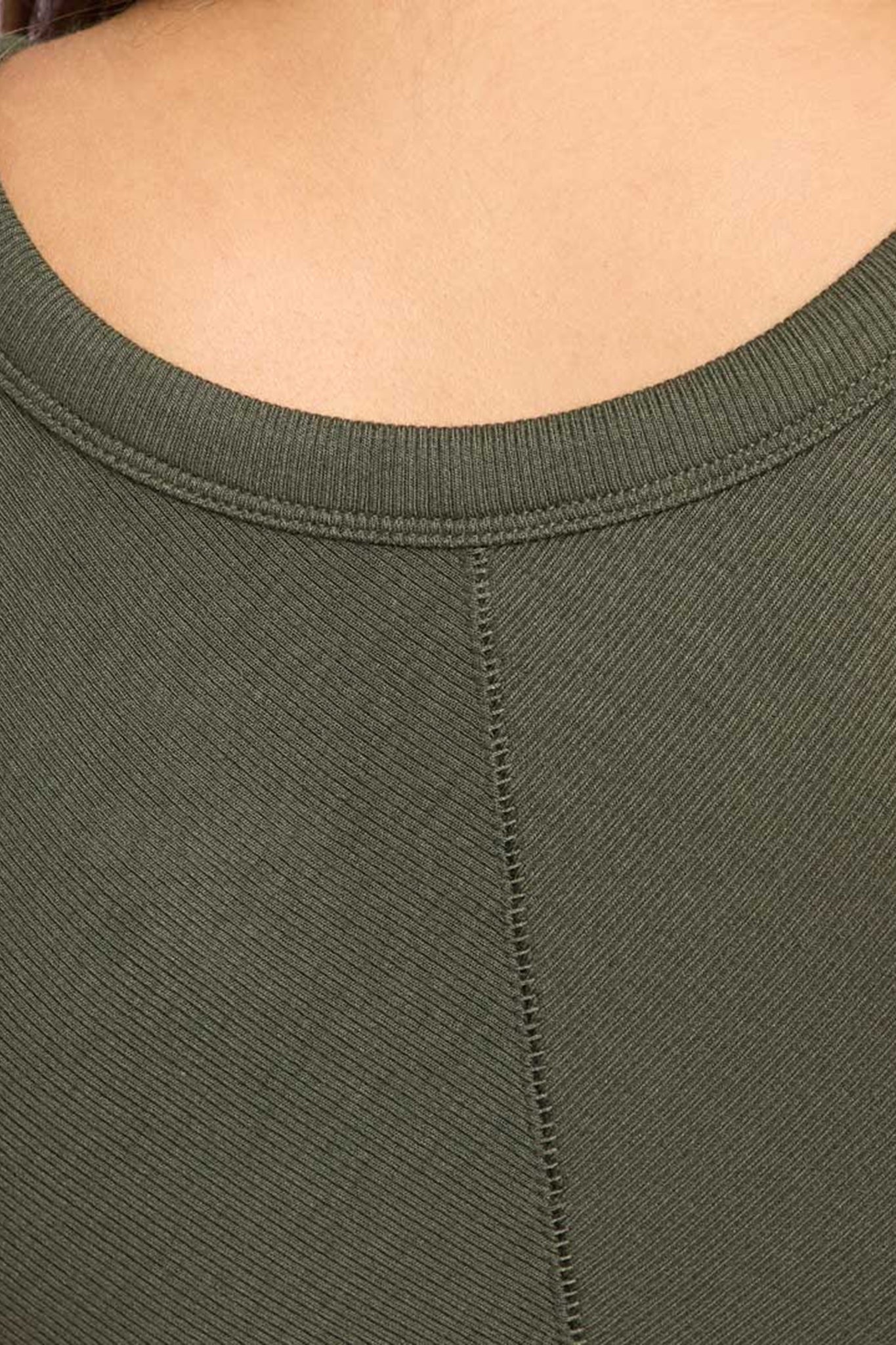 Slinky Rib Racer Tank | Darkest Olive