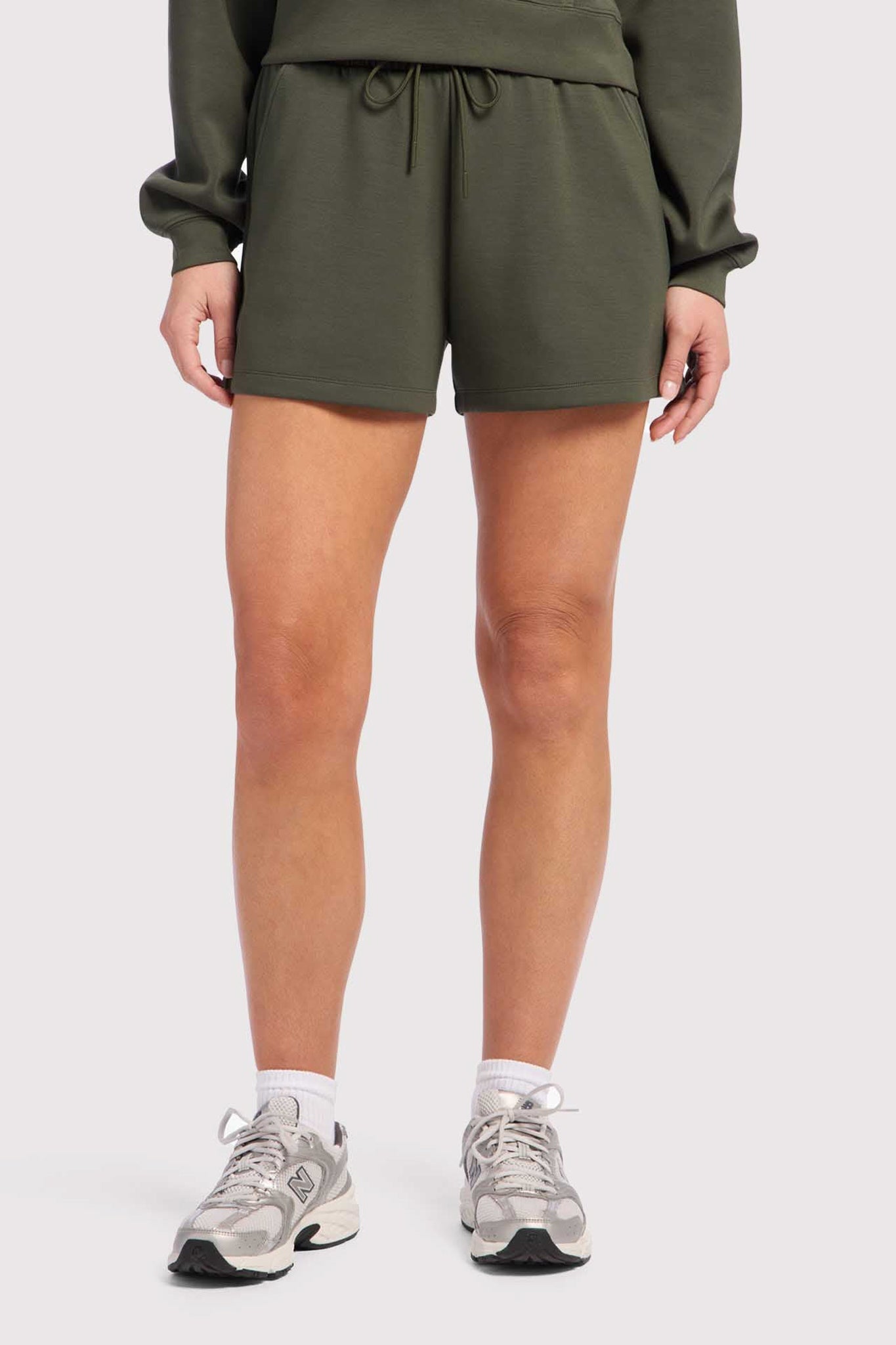 Soft Motion High-Rise Short | Darkest Olive