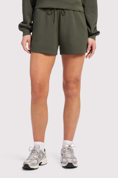 Soft Motion High-Rise Short | Darkest Olive