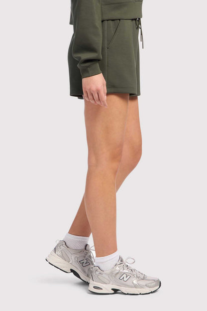 Soft Motion High-Rise Short | Darkest Olive