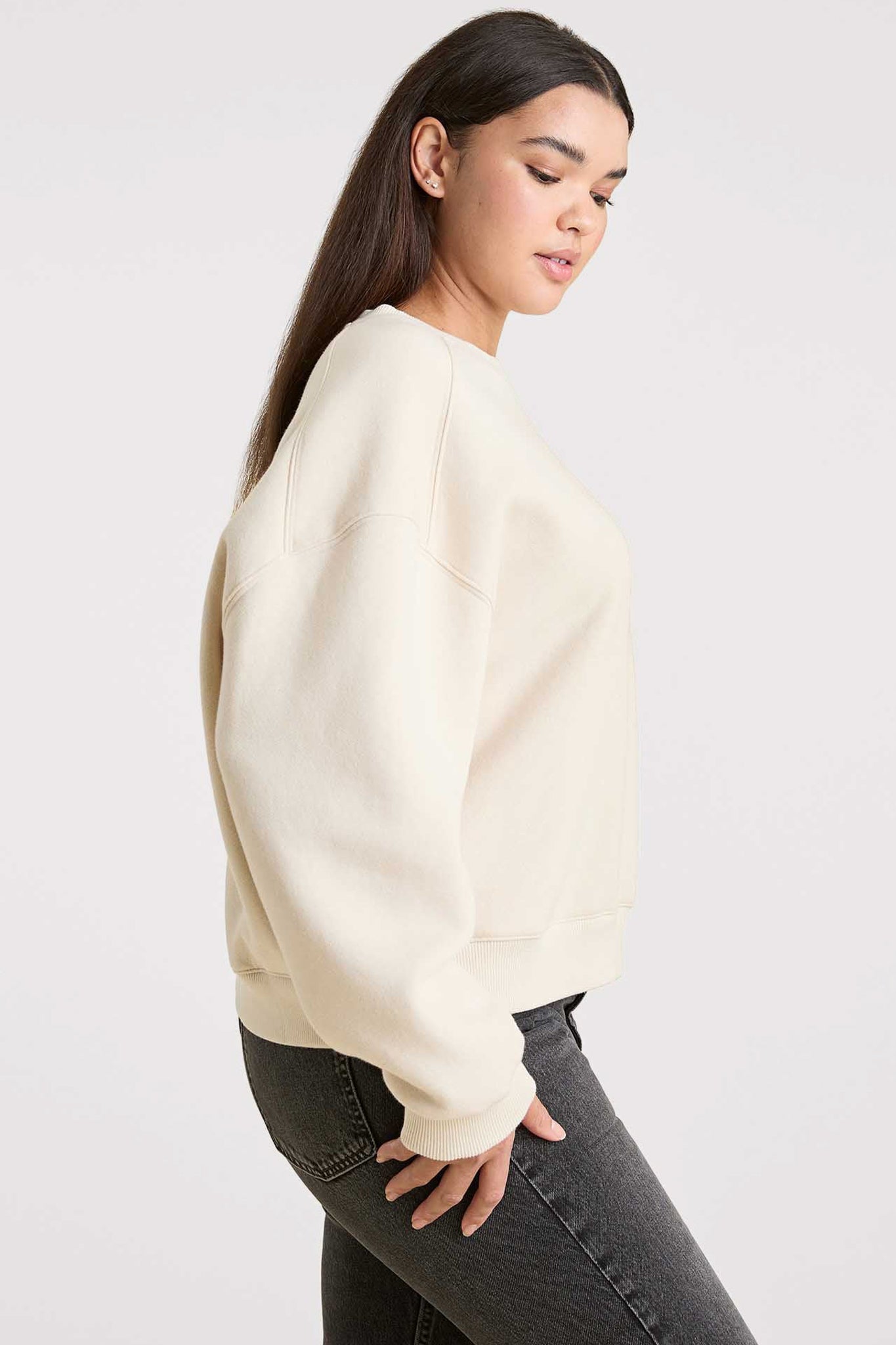 Classic Crewneck Sweatshirt | Bone