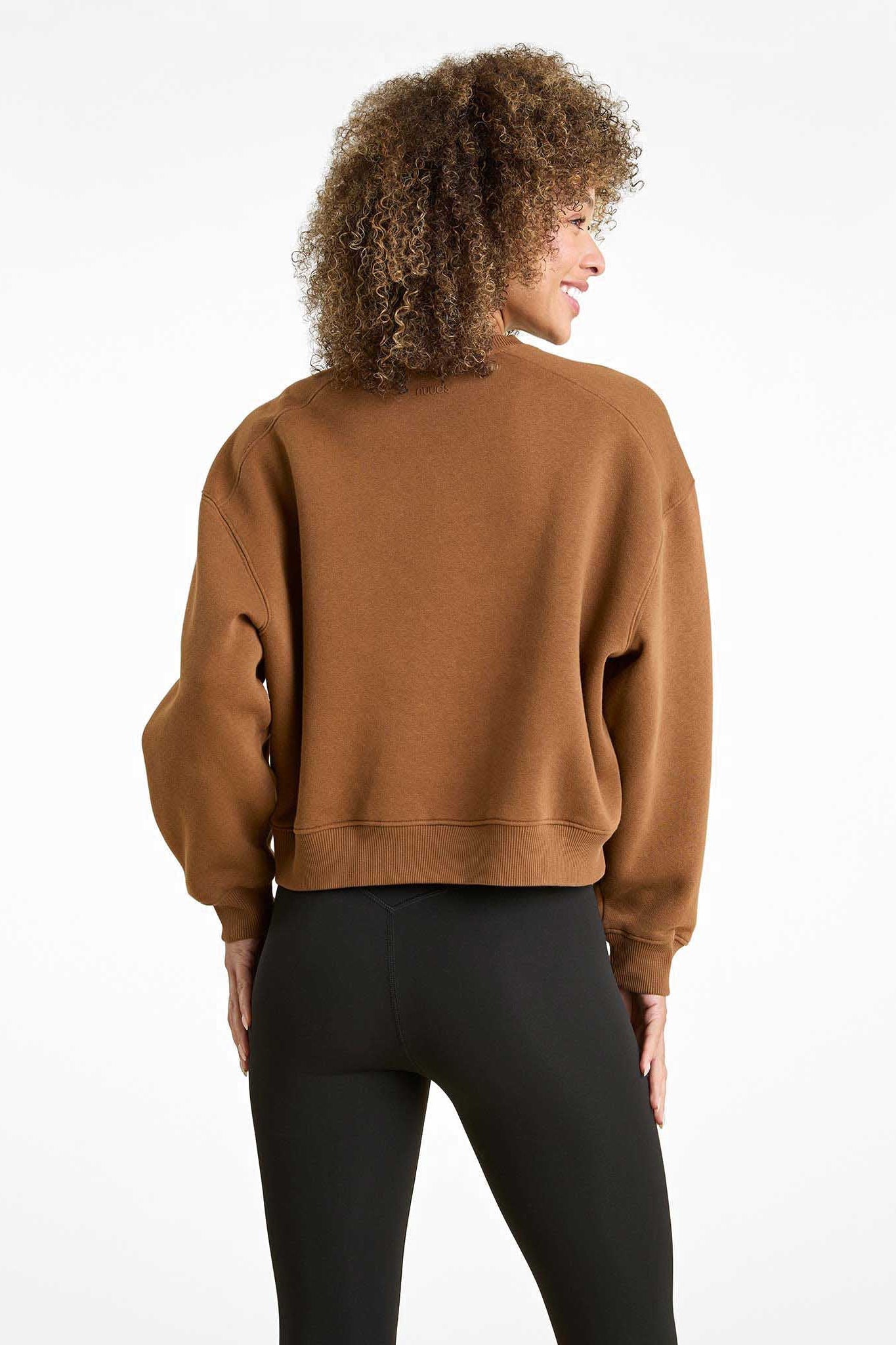 Classic Crewneck Sweatshirt | Chocolate