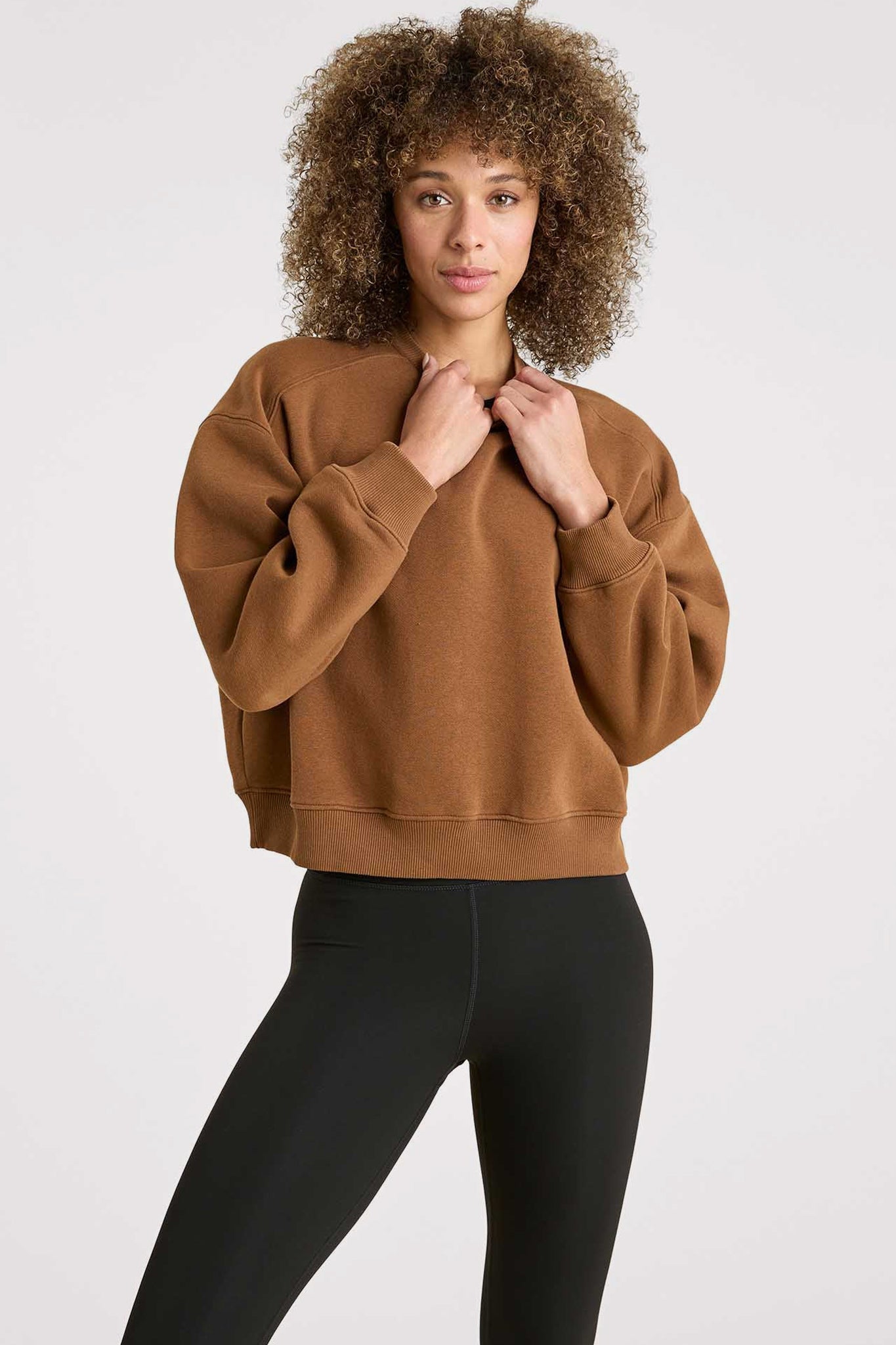 Classic Crewneck Sweatshirt | Chocolate