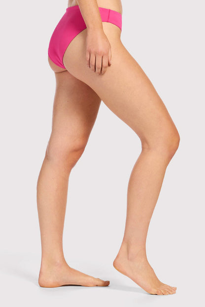 Low Waist Bikini Bottom | Fuchsia