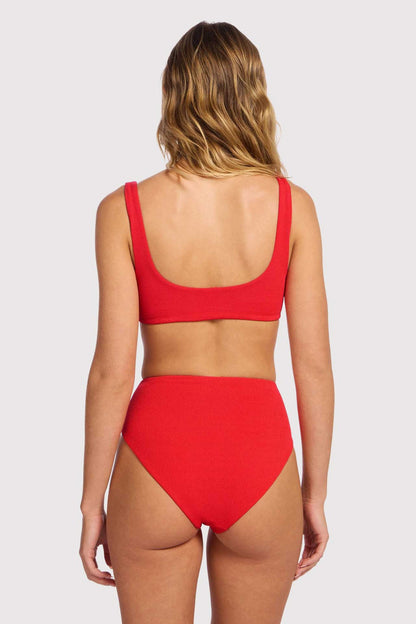 Plunge Bikini Top | Chili
