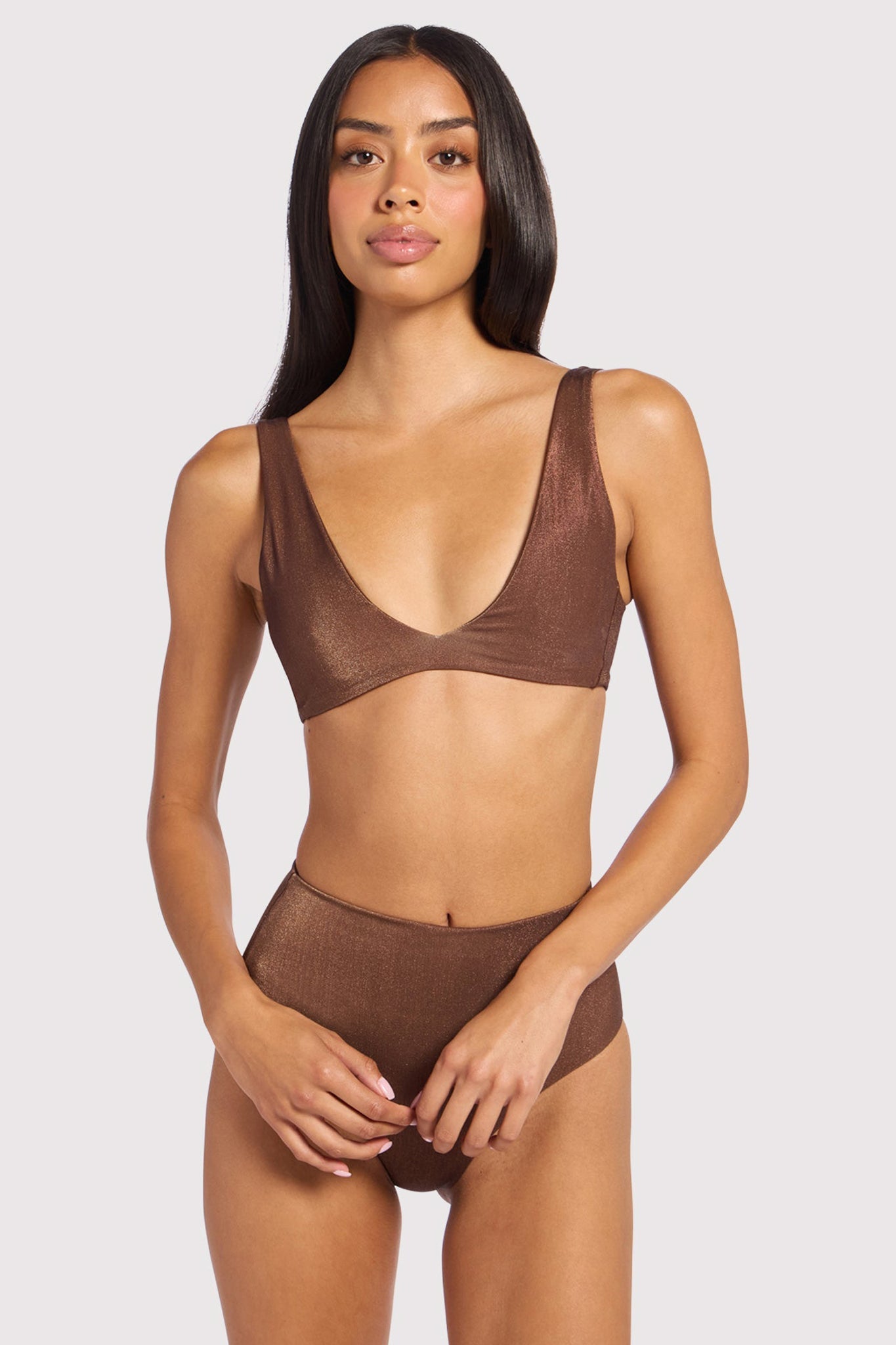 Plunge Bikini Top