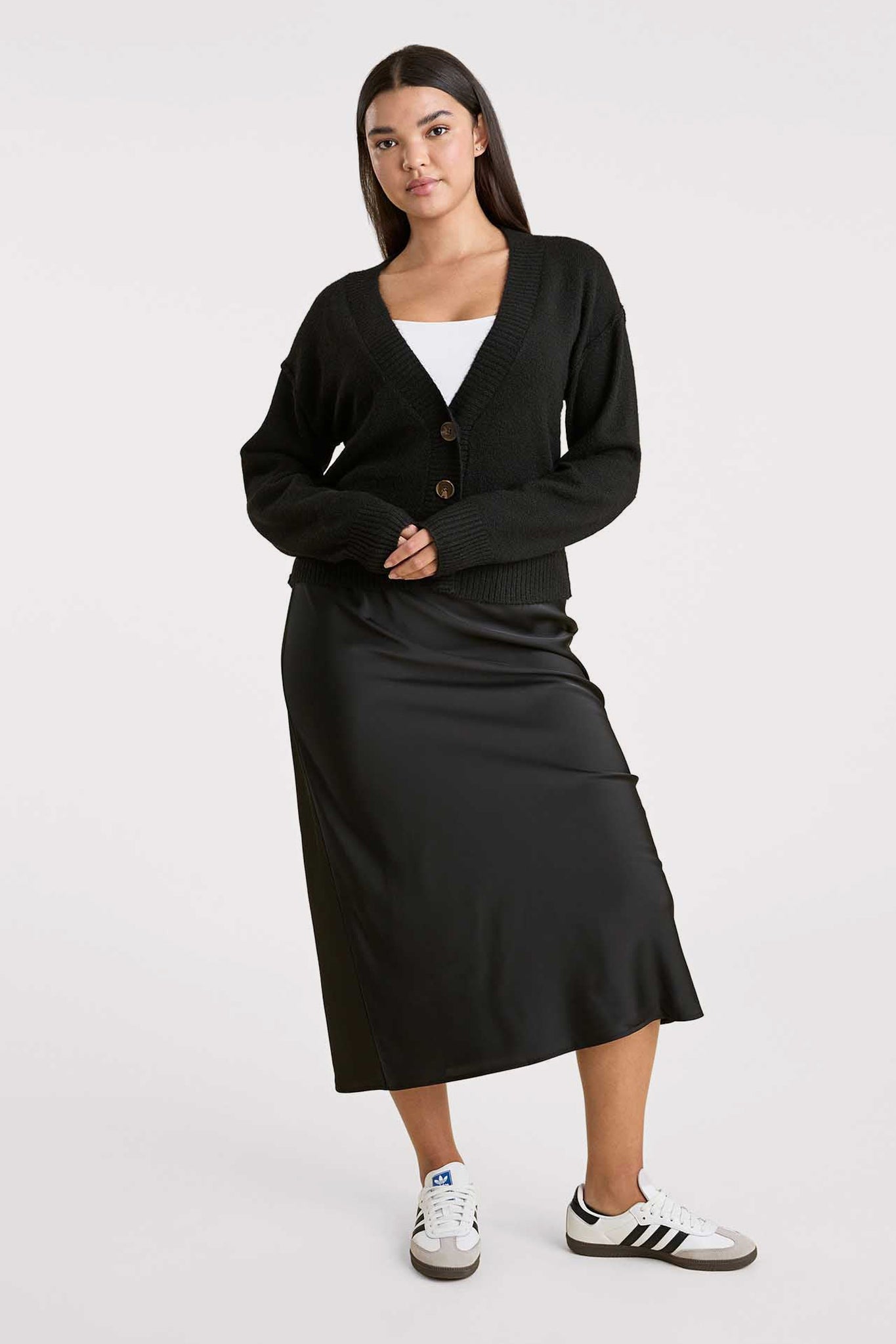 Cozy Knit Cardigan | Black
