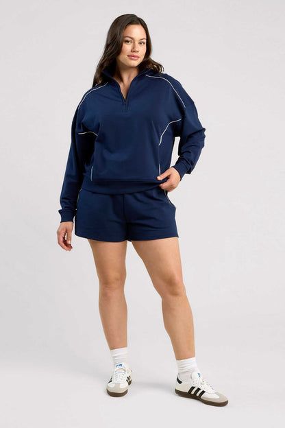 CloudTech Quarter-Zip | Navy