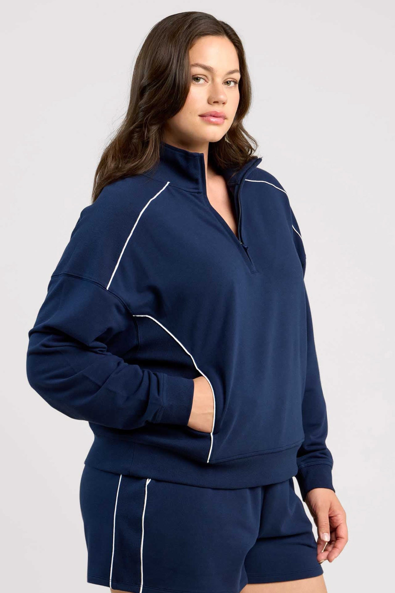 CloudTech Quarter-Zip | Navy