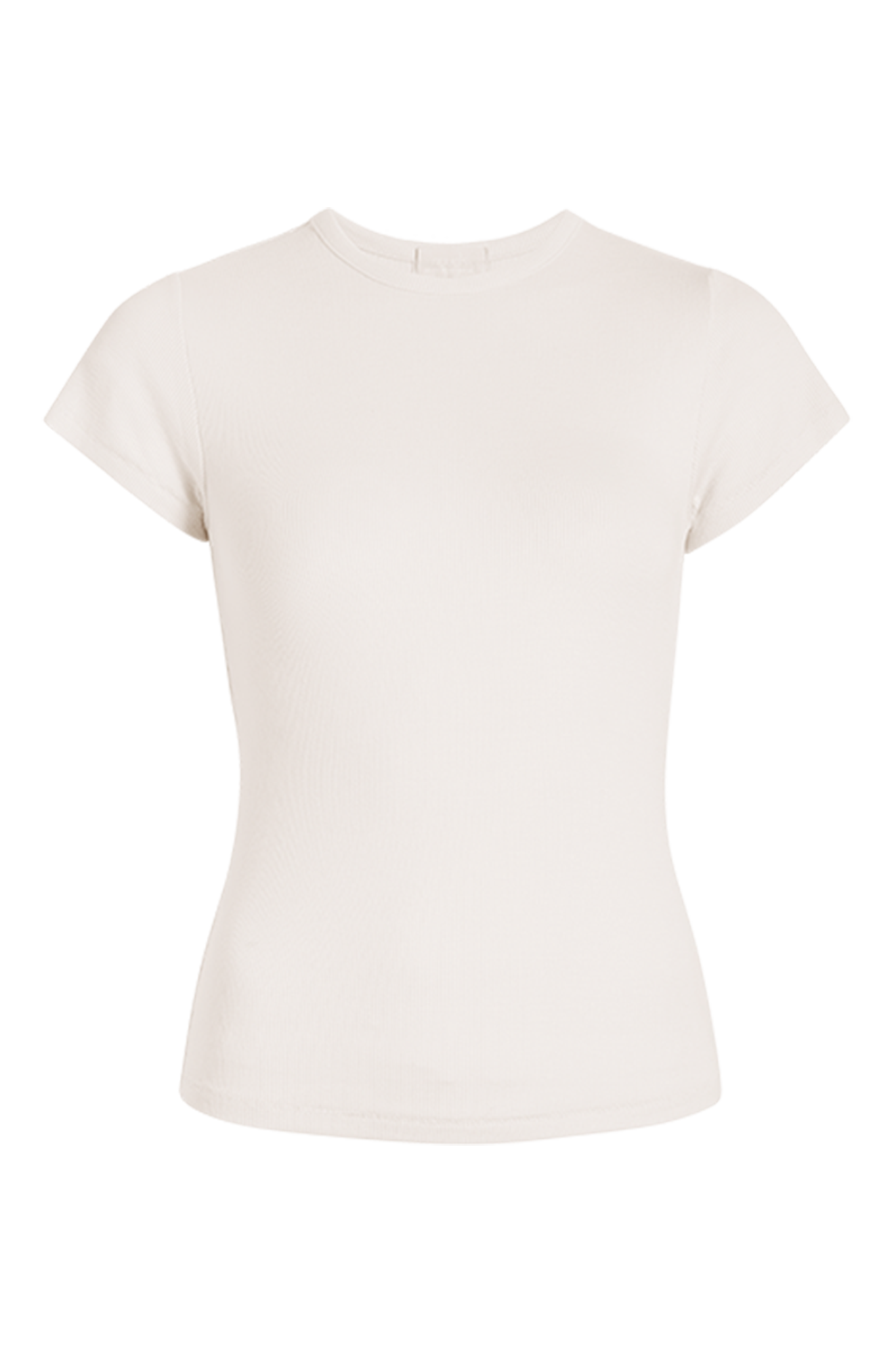 Slinky Rib Tee | Bone