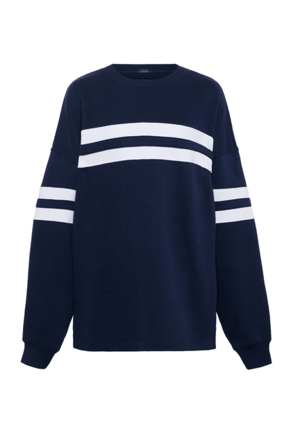 Varsity Crewneck | Navy