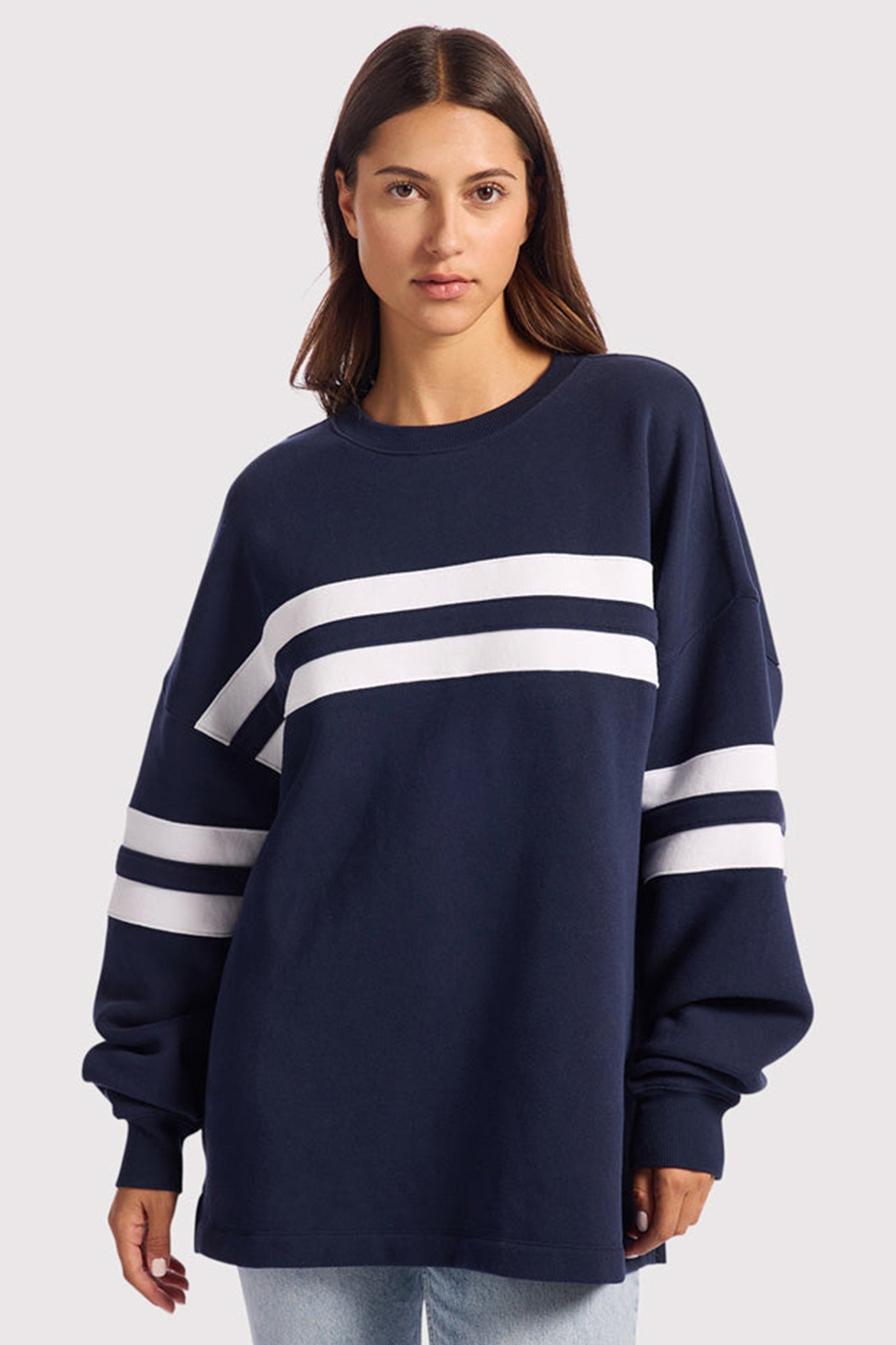 Varsity Crewneck | Navy