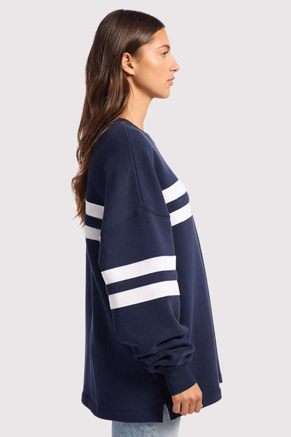 Varsity Crewneck | Navy
