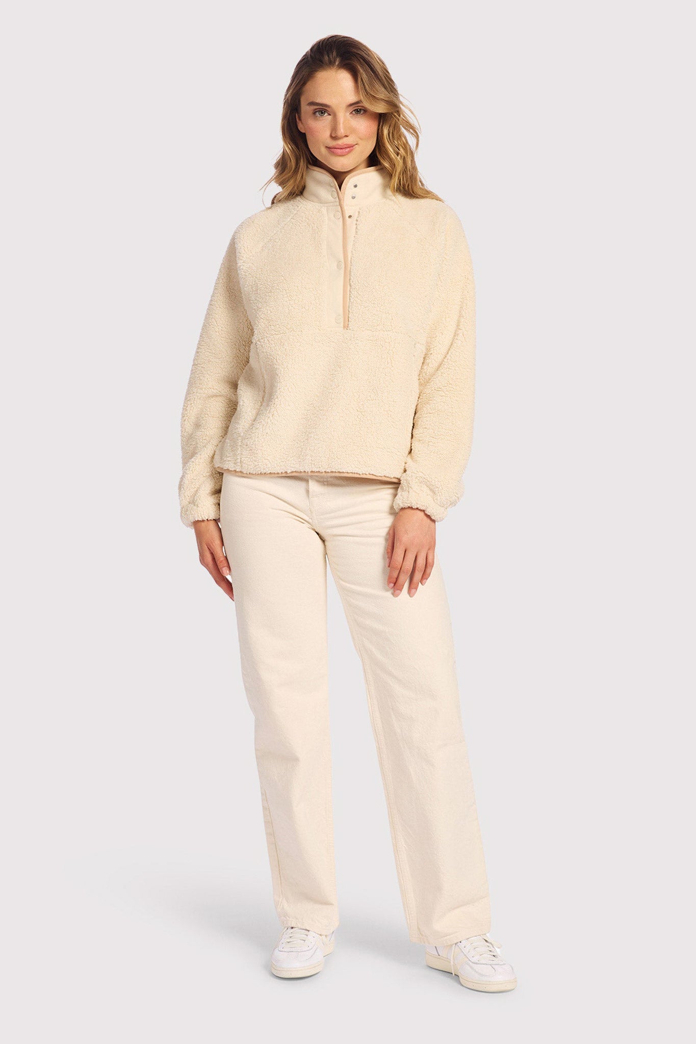 Summit Sherpa Pullover | Bone