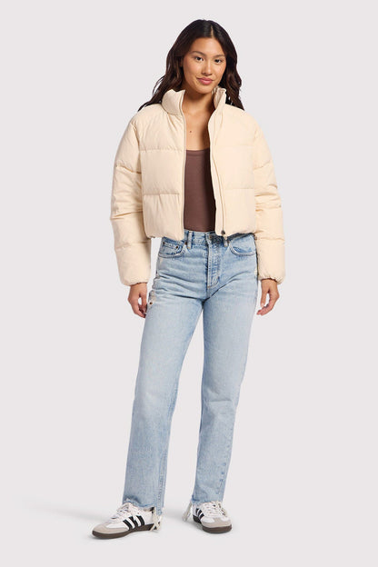 Peak Puffer Jacket | Bone