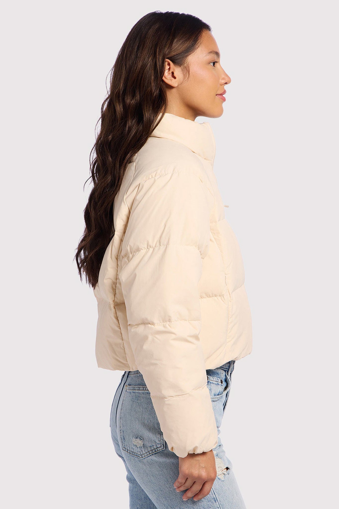 Peak Puffer Jacket | Bone