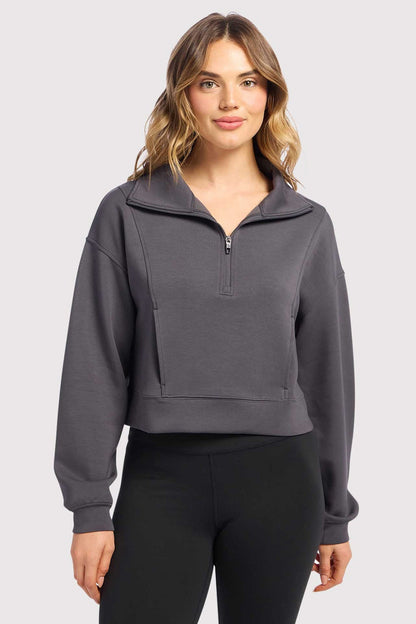 Soft Motion Quarter-Zip | Graphite
