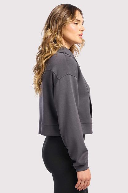 Soft Motion Quarter-Zip | Graphite