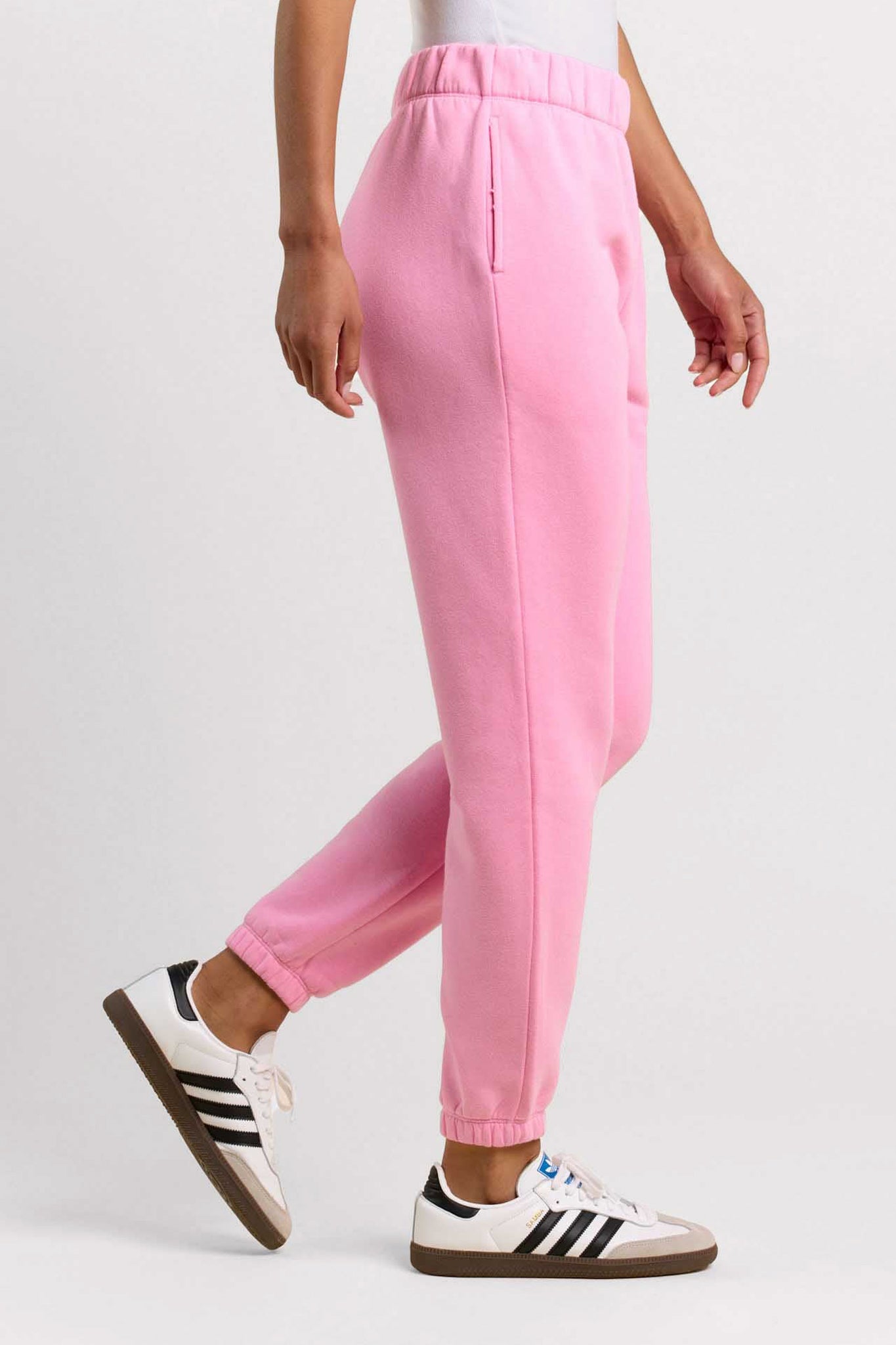 Vintage Fleece Jogger | Bubblegum Pink