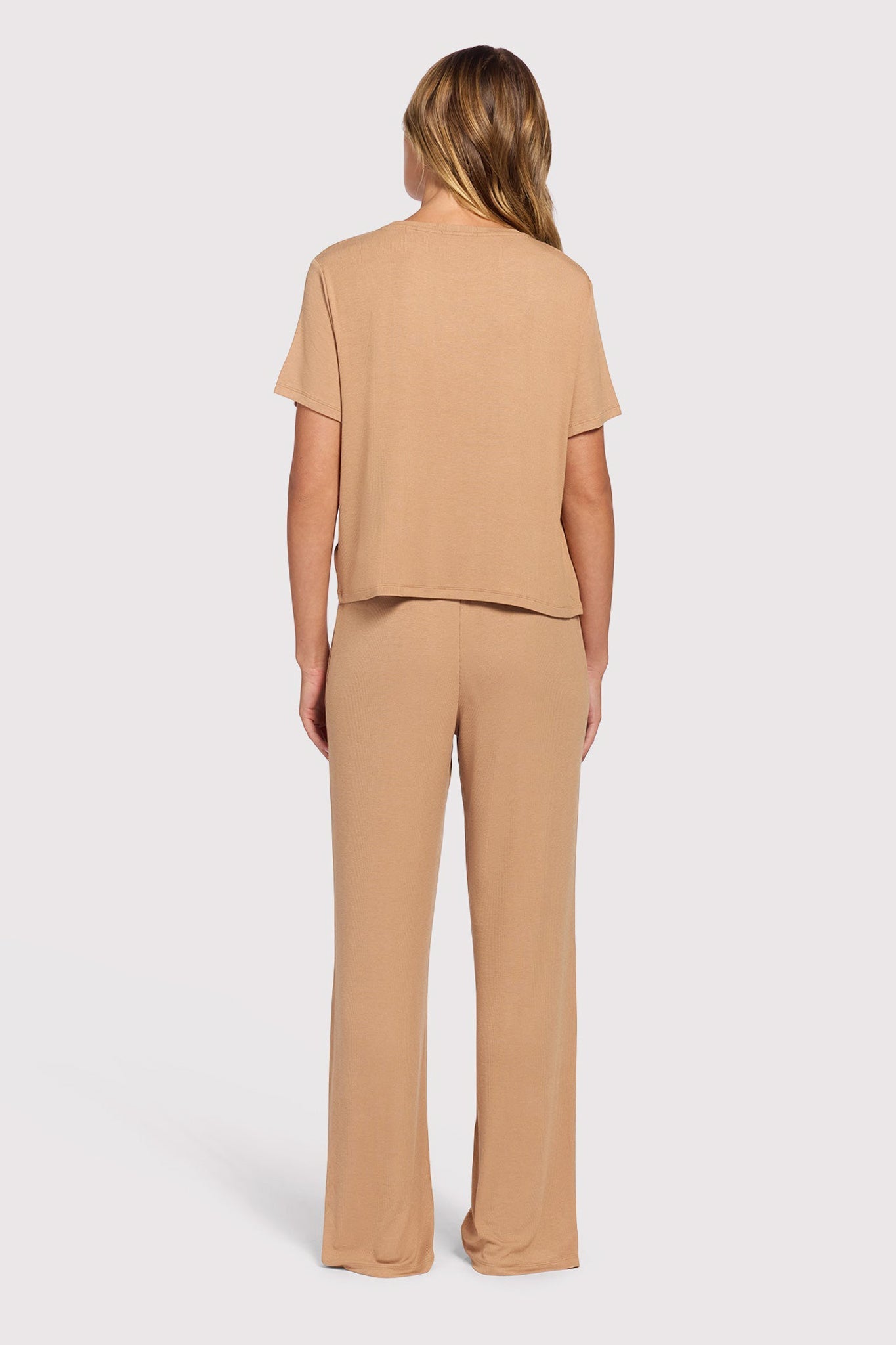 Ribbed Pajama Set | Cinnamon
