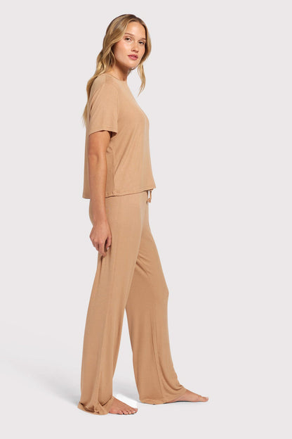 Ribbed Pajama Set | Cinnamon