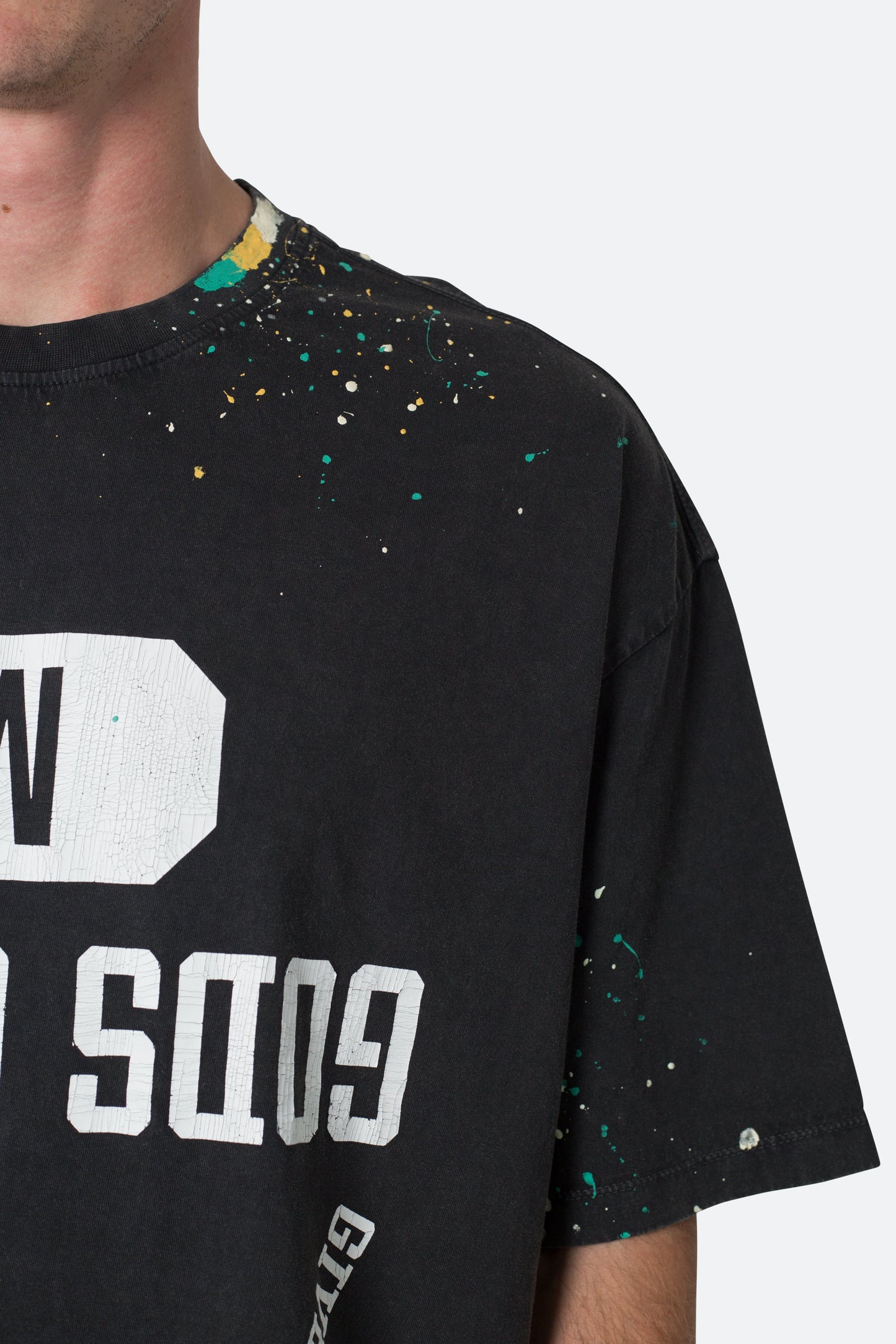 Gods Grace Vintage Tee - Washed Black