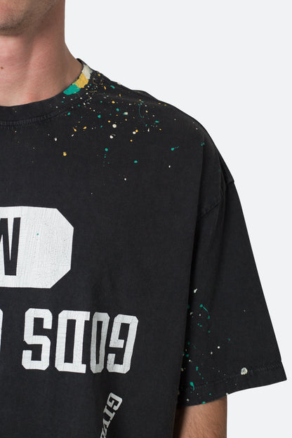 Gods Grace Vintage Tee - Washed Black