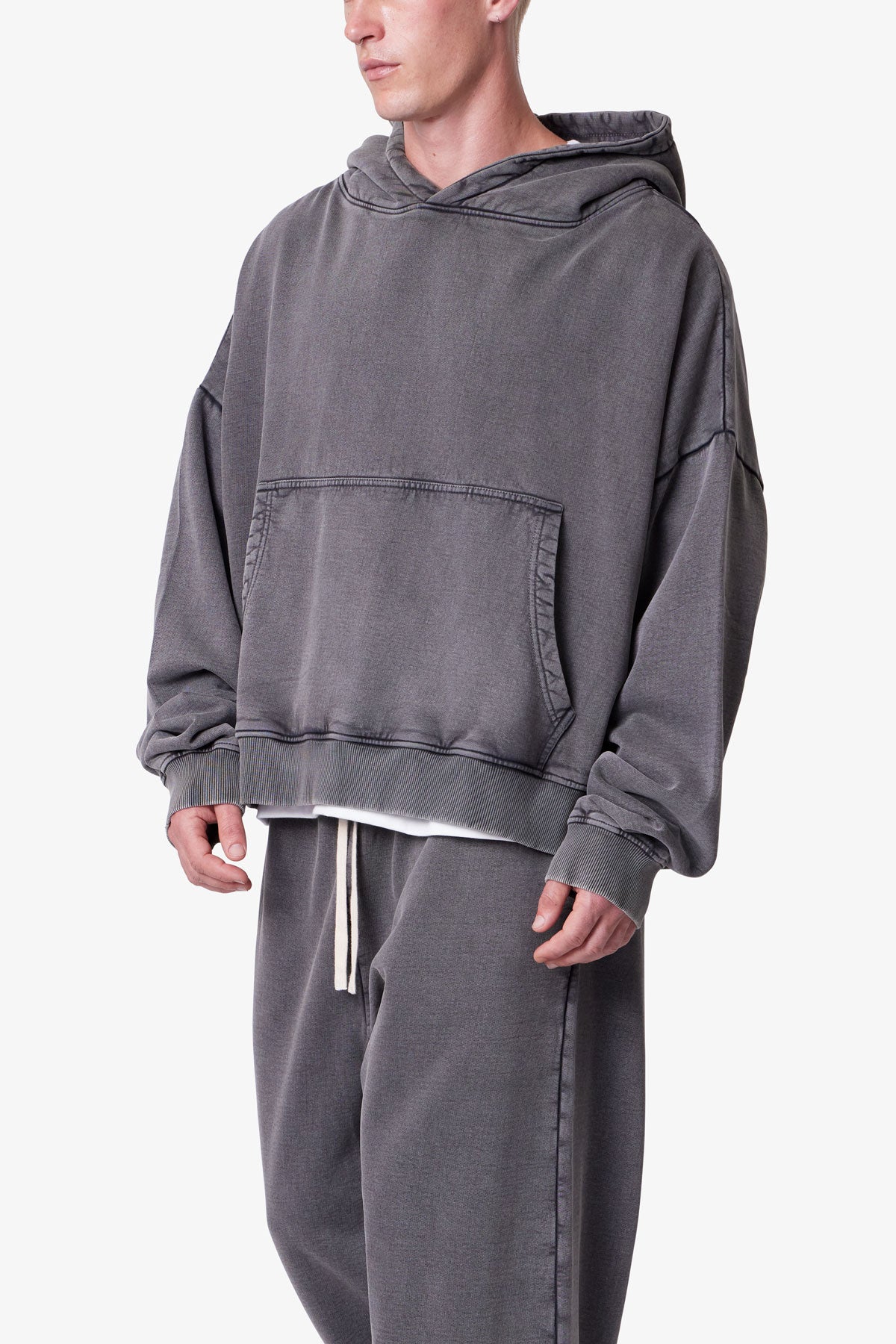 Gradient Pullover Hoodie - Vintage Black