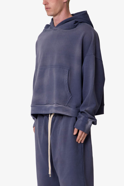Gradient Pullover Hoodie - Washed Navy