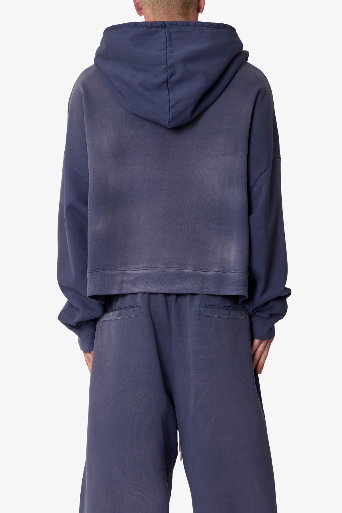 Gradient Pullover Hoodie - Washed Navy