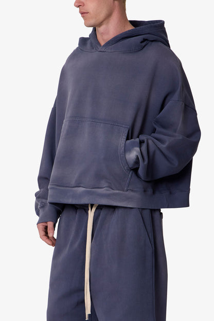 Gradient Pullover Hoodie - Washed Navy