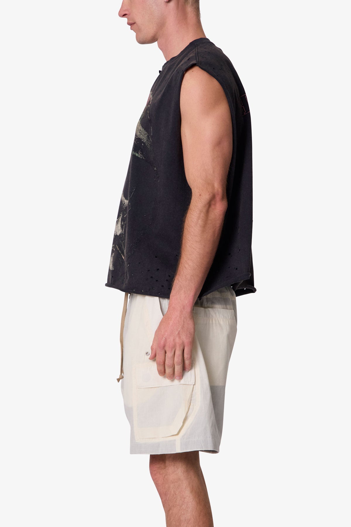 Head Shot Tank - Washed Black