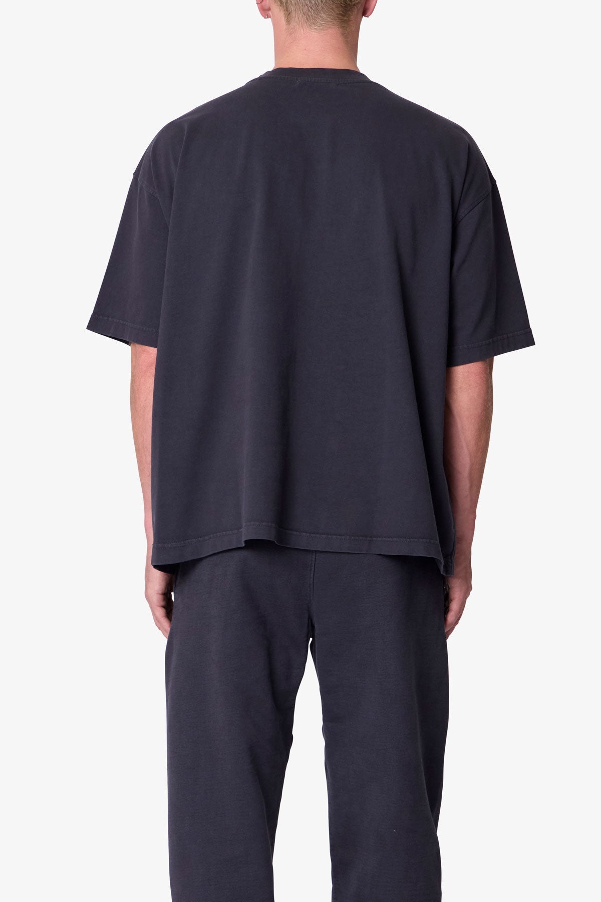 Heavy Basic Boxy Tee - Washed Black