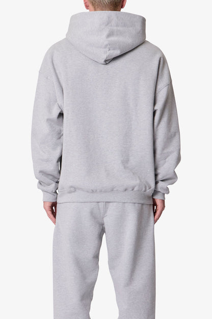 Heavy Basic Hoodie - Marled Grey