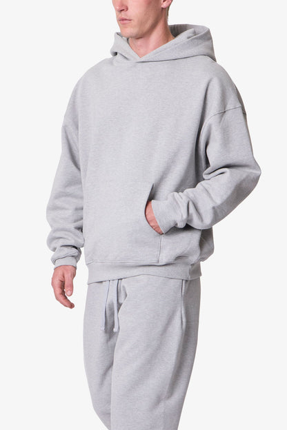 Heavy Basic Hoodie - Marled Grey