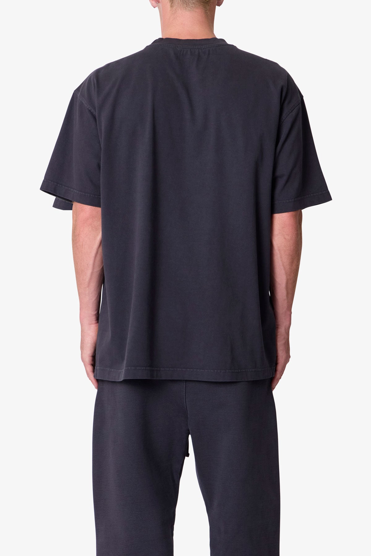 Heavy Basic Tee - Washed Black